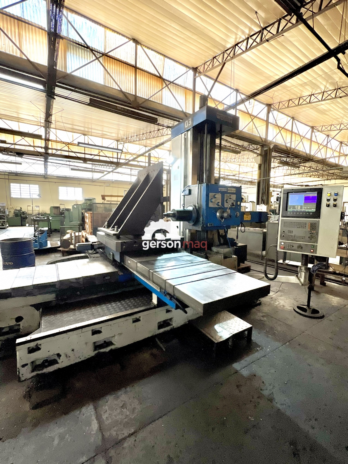 MANDRILHADORA CNC WOTAN B105 - RETROFIT 2023